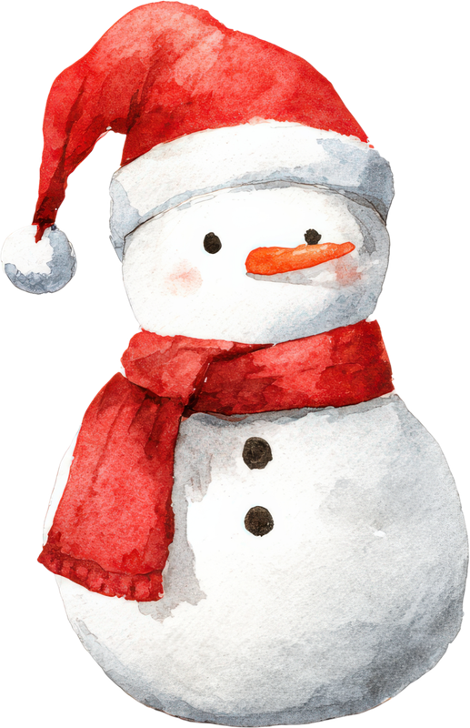 Motiv: Schneemann